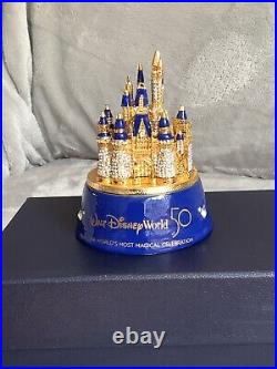Disney World 50th Anniversary Castle Trinket Limited Edition