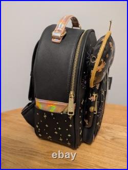 Disney World 50th Anniversary Loungefly Backpack & Ears Set NWOT