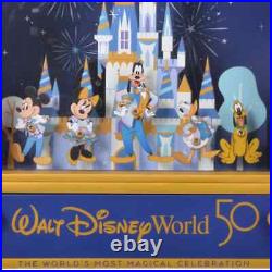 Disney World 50th Anniversary Music Box F/S DHL FEDEX
