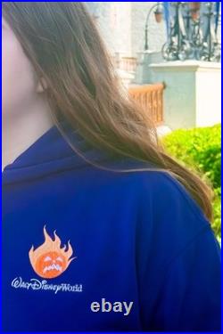 Disney World Headless Horseman Disney Parks Exclusive Hoodie Purple Large NWT