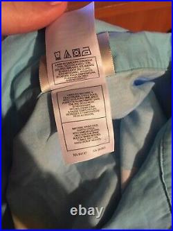 Disney World Jessica Roger Rabbit Hang Lose Mens XL Button Up 100% Cotton Shirt