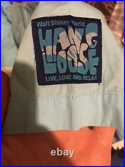 Disney World Jessica Roger Rabbit Hang Lose Mens XL Button Up 100% Cotton Shirt
