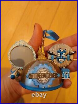 Disney World Magic Kingdom Main Street USA Mickey Ear Hat Christmas Ornament