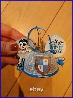 Disney World Magic Kingdom Main Street USA Mickey Ear Hat Christmas Ornament