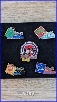 Disney World Merchandise Team Gift Set (5-Pins) Year 2000