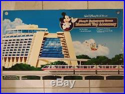 Disney World Resort Contemporary Resort Hotel Monorail Toy playset Accessory