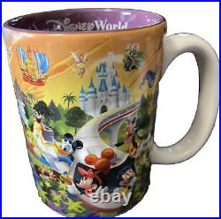 Disney World Store Grandma Mug, Mickey Mouse, Goofy, Duck tales, Xmas Present