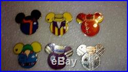 Disney pin 2015 Wave A Hidden Mickey completed set of 32 pins including chasers
