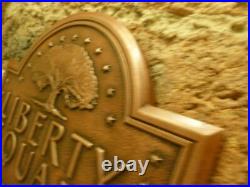 Disney world Magic Kingdom Liberty Square trashcan prop dark shade