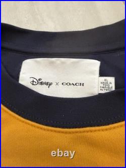 Disney x Coach Walt Disney World 50th Anniversary Sweatshirt XL C9481, Used, XL