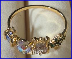 Disney x Girls Crew Walt Disney World Four Parks Icons Ring Size 8 New