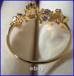 Disney x Girls Crew Walt Disney World Four Parks Icons Ring Size 8 New