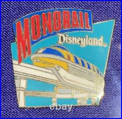 Disneyland A World on the Move Tomorrowland 1967 1989 Commemorative Pin Set