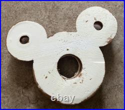 Disneyland Walt Disney World Christmas Parks Snacks Prop Sign Mickey Mouse Donut