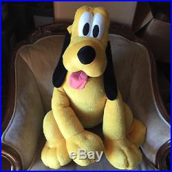 Disneyland Walt Disney World Pluto 27 Tall Large Plush