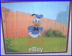 Donald Duck Orig Production cel created for Walt Disney World shorts