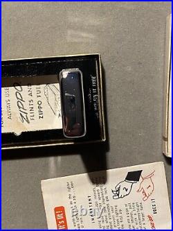 Donald Duck Vintage Zippo Lighter OG Box, 1973 Walt Disney Land/World Near Mint