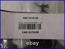 Dooney & Bourke Black Walt Disney World 50th Anniversary Leather Satchel Handbag