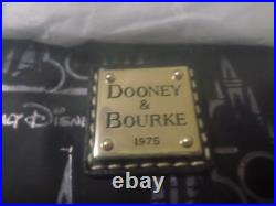 Dooney & Bourke Black Walt Disney World 50th Anniversary Leather Satchel Handbag