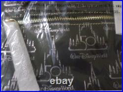 Dooney & Bourke Black Walt Disney World 50th Anniversary Leather Satchel Handbag