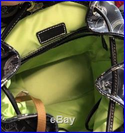 Dooney & Bourke Haunted Mansion Walt Disney World Nylon Backpack Bag RETIRED EUC