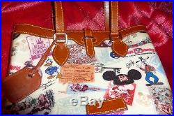 Dooney & Bourke Park 40th Anniversary Walt Disney World purse VG Condition