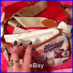 Dooney & Bourke Walt Disney World 40th Anniversary Messenger Handbag NWT SALE