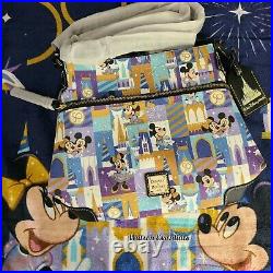 Dooney & Bourke Walt Disney World 50th Anniversary Crossbody Bag Purse Castle