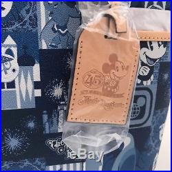 Dooney & Bourke Walt Disney World Magic Kingdom 45th Anniversary Tote Bag Purse