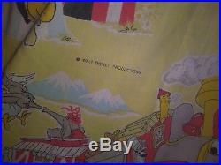 Dumbo's Circus Walt Disney World Twin Fitted Sheet Vintage Dumbo Vhtf