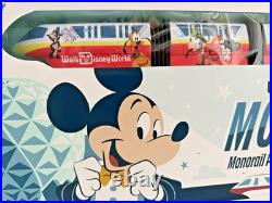 Exclusive Disney Parks Walt Disney World Mickey & Friends Monorail Ensemble
