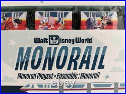 Exclusive Disney Parks Walt Disney World Mickey & Friends Monorail Ensemble