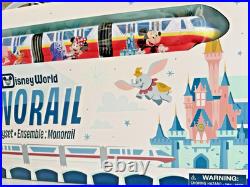 Exclusive Disney Parks Walt Disney World Mickey & Friends Monorail Ensemble