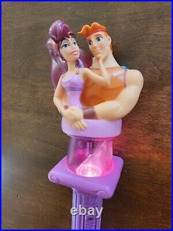 Feld Entertainment Disney World On Ice Hercules Meg Light Up Glowing spinner toy