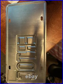 Florida Walt Disney World 50th anniversary commemorative license plate