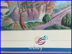 Framed Walt Disney World Art of POSTER Print 24x36 Mickey Mouse MAGIC KINGDOM