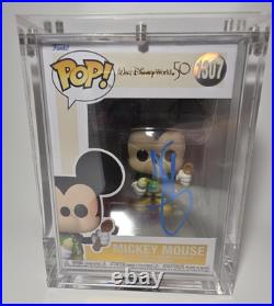 Funko Walt Disney World 50 Mickey Mouse #1307 Autographed By Josh D'Amaro COA