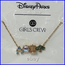 Girls Crew Walt Disney World Attractions Necklace Disney Parks