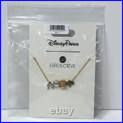 Girls Crew Walt Disney World Attractions Necklace Disney Parks