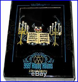 JUMBO LE Disney Pin Haunted Mansion Candle Music Happy Haunt Ball 999 Gargoyle
