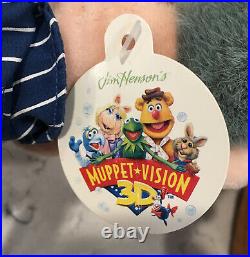 Jim Henson's Muppet Vision 3-d Statler & Waldorf Plush Dolls Walt Disney World