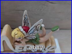 Jim Shore Walt Disney Showcase 4033262 Tinker Bell Merry World Plaque with box