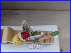 Jim Shore Walt Disney Showcase 4033262 Tinker Bell Merry World Plaque with box