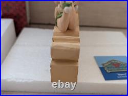 Jim Shore Walt Disney Showcase 4033262 Tinker Bell Merry World Plaque with box