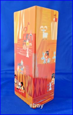 Kevin & Jody Walt Disney World Contemporary Resort Mary Blair Mural Vase Kevin & Jody Walt Disney World Contemporary Resort Mary Blair Mural Vase