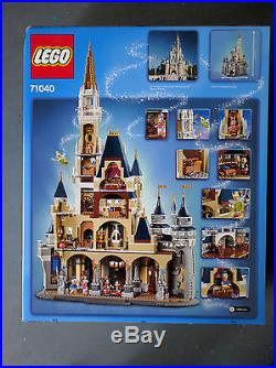 LEGO The Disney Castle Set 71040 Walt Disney World Cinderella Brand New in Box
