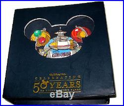 LE RARE JUMBO Walt Disney World PinAstro Orbiter Celebrating 50 Years Ear Hat