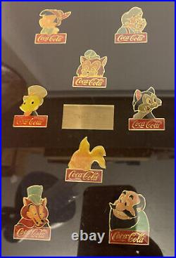 Limited Edition 1986 Walt Disney World Happy 15th Birthday Coke-Cola 60 Pin Set