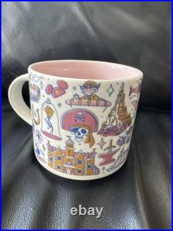 Limited Edition Disney World 50th Anniversary Starbucks Mug Magic Kingdom New