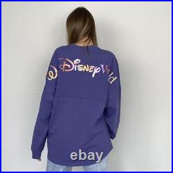 Limited Edition Walt Disney World Long-Sleeve Top Purple Large L Unisex